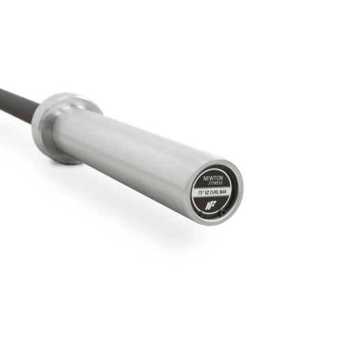 Newton Fitness OB-75 Olympic Rackable EZ Curl Bar