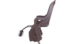 Polisport Groovy FF // Fotelik rowerowy 26-29" na ramie (brązowy)