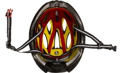 Kask FORCE BULL HUE MIPS // rozmiar L-XL (58-61 cm) (czerwony/czarny)
