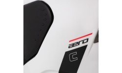 Kask motocyklowy Cassida Aero Solid biały/czarny