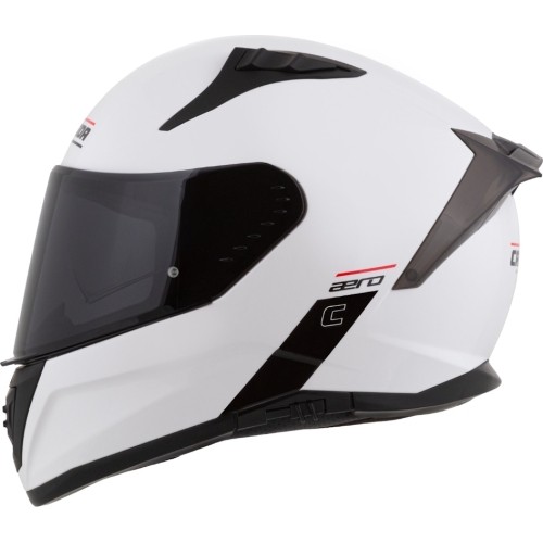Kask motocyklowy Cassida Aero Solid biały/czarny