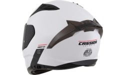 Kask motocyklowy Cassida Aero Solid biały/czarny