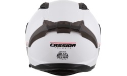 Kask motocyklowy Cassida Aero Solid biały/czarny