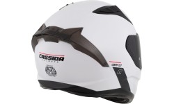 Kask motocyklowy Cassida Aero Solid biały/czarny