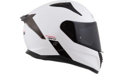 Kask motocyklowy Cassida Aero Solid biały/czarny