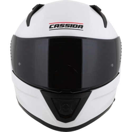 Kask motocyklowy Cassida Aero Solid biały/czarny