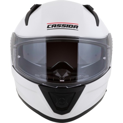 Kask motocyklowy Cassida Aero Solid biały/czarny