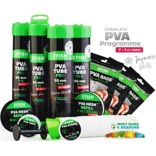 ZFISH PVA PRO Tube 35 mm/7 +1 m GRATIS!