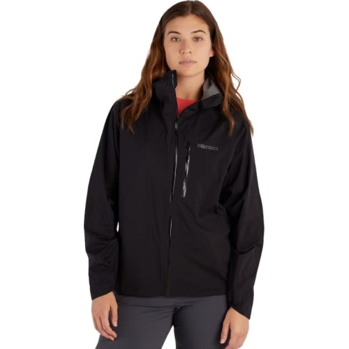 Damska kurtka przeciwdeszczowa Marmot Wm's Superalloy Bio Rain Jacket - Juoda