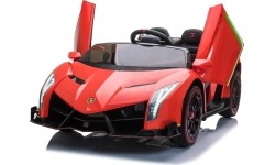 Pojazd elektryczny Lamborghini Veneno, czerwony