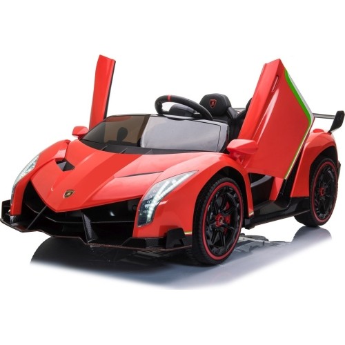 Pojazd elektryczny Lamborghini Veneno, czerwony