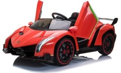 Pojazd elektryczny Lamborghini Veneno, czerwony