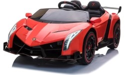 Pojazd elektryczny Lamborghini Veneno, czerwony