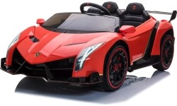 Pojazd elektryczny Lamborghini Veneno, czerwony