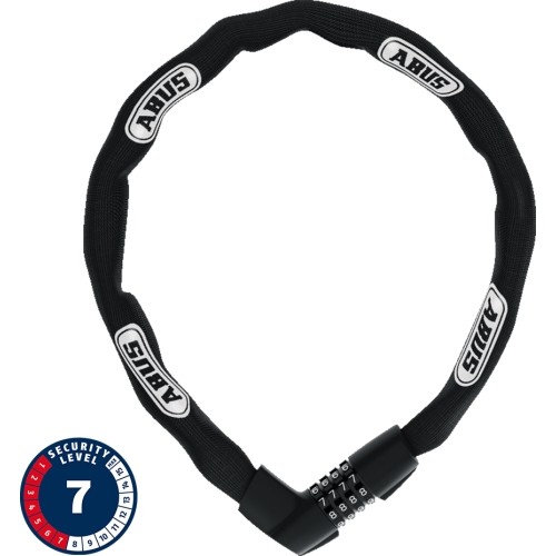 Zapięcie ABUS Tresor 1385 // 110 cm (7 mm) (czarne)