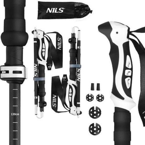TK8603 SKŁADANY KIJ TREKKINGOWY NILS