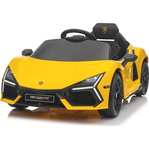 Pojazd elektryczny Lamborghini Revuelto, żółty