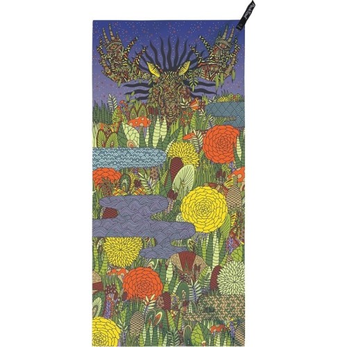 Rankšluostis PackTowl PT Personal Body Mystic Moose Print - Violetinė