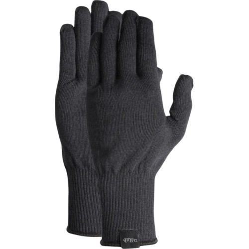 Męskie rękawiczki Rab Stretch Knit Gloves - Juoda
