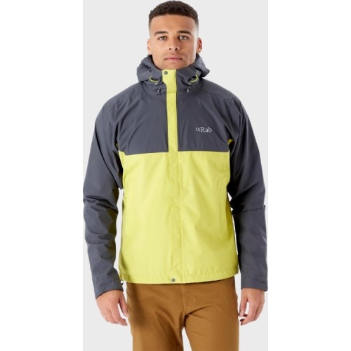 Kurtka Rab Downpour Eco dla mężczyzn - Mėlyna (orion blue)