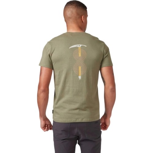 Męska koszulka Rab Stance Axe Tee - Chaki (Khaki)