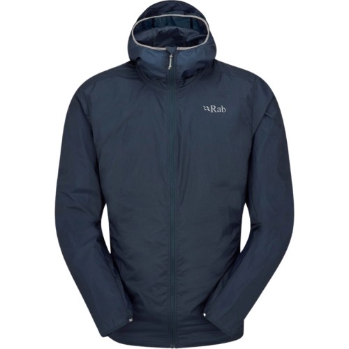 Męska kurtka wiatroszczelna Rab Vital Hoody - Tamsiai mėlyna