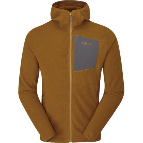 Męska bluza Rab Tecton Hoody - Rusva (dark butternut)