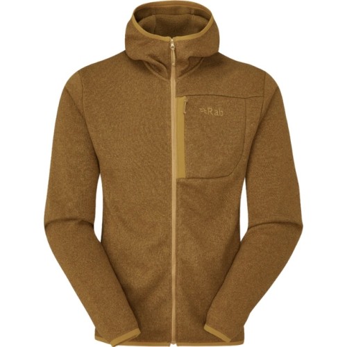 Męska bluza Rab Ryvoan Hoody - Rusva (dark butternut)
