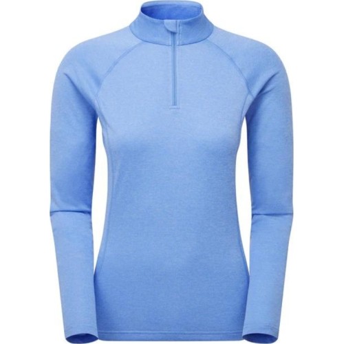 Damska koszulka Montane F Dart Zip Neck T-Shirt - Melsva