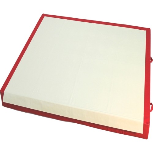 CUSTOM LANDING MAT FOR COMPETITION PARALLEL BARS LAYOUT - WITH BASE CUT-OUTS - 260 x 200 x 20 cm