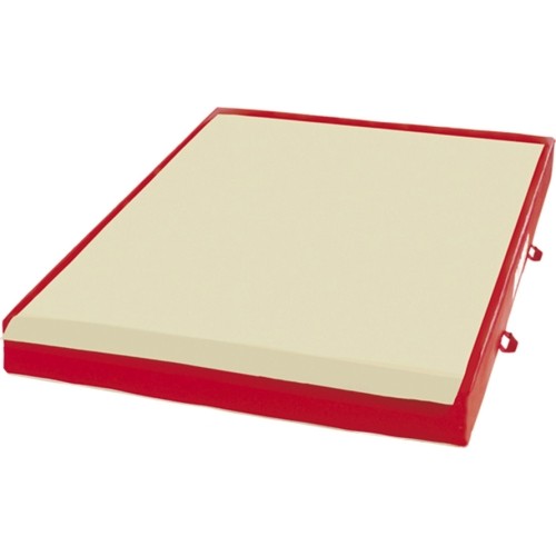 TRADITIONAL LANDING MAT FOR RINGS - BEAM - ASYMMETRIC, PARALLEL AND HIGH BARS - WITH BIB ACROSS WIDTH - 200 x 200 x 20 cm