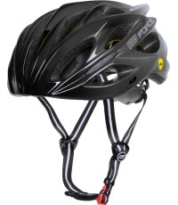 Kask FORCE BULL HUE MIPS // rozmiar S-M (55-58 cm) (szary/czarny)