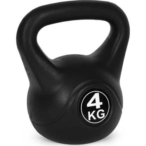 Kettlebell kettle 4 kg do ćwiczeń hantla kula odważnik obciążenie ciężar fitness ModernHome