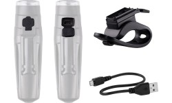 Lampka przednia FORCE Stogie, 900 lm, USB
