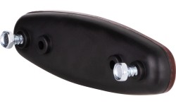 Tylne światło odblaskowe czerwone na bagażniku FORCE // 105 x 31 mm