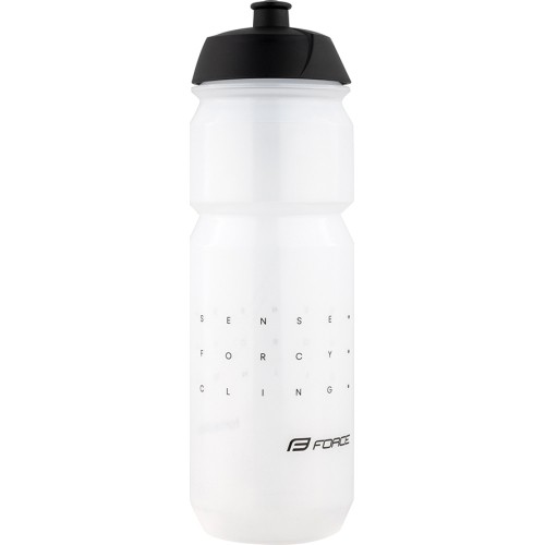 Bidon FORCE Sense 0,75 l (przezroczysty)