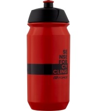 Bidon FORCE FINE 0,5 l (czerwony/czarny)