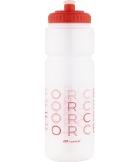 Bidon FORCE Enjoy 0,75 l (przezroczysty czerwony)