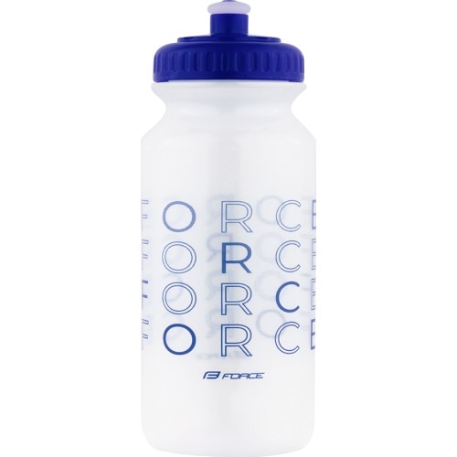 Bidon FORCE ENJOY 0,5 l (przezroczysty niebieski)