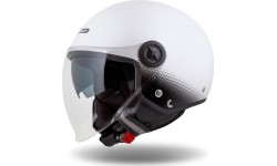 Kask motocyklowy Cassida Handy Plus biały/czarny