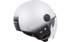 Kask motocyklowy Cassida Handy Plus biały/czarny