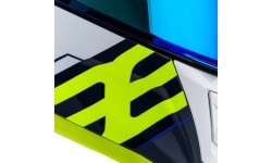 Kask motocyklowy Cassida Aero Drome Blue/Fluo Yellow/Light Blue/White