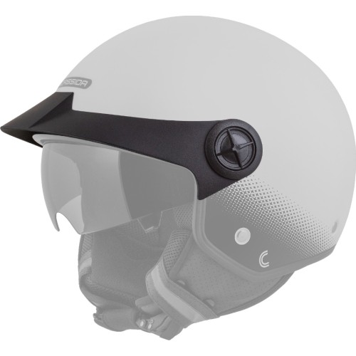Kask motocyklowy Cassida Handy Plus biały/czarny