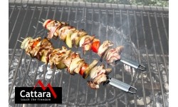 Szpadki do grilla podwójne, 32 cm, zestaw 2 sztuk