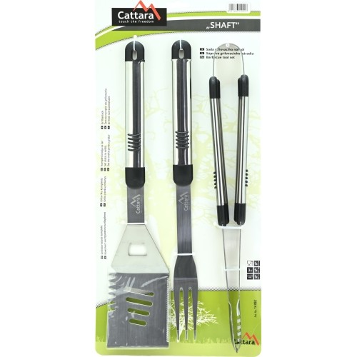 Zestaw narzędzi do grillowania SHAFT 3szt