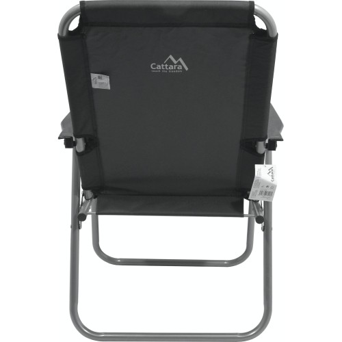 Składane krzesło kempingowe LYON szare