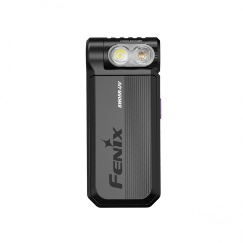 Latarka LED UV SW05R-UV, czarna