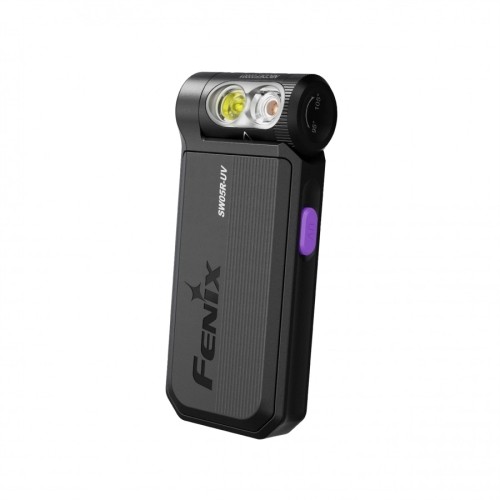 Latarka LED UV SW05R-UV, czarna