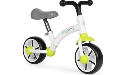 Rowerek biegowy dla dzieci koła EVA regulacja siodełka zielony ECOTOYS