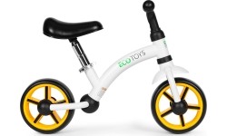 Rowerek biegowy dla dzieci koła EVA regulacja siodełka czarny ECOTOYS